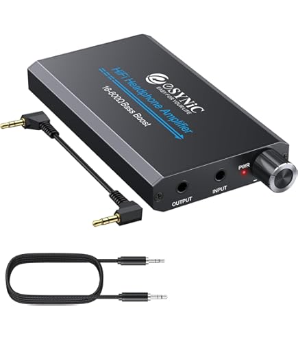 Amazon.co.jp: YGiTK プロフェッショナル 16-600Ω ヘッドホンアンプ